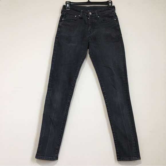 H&M Other - H&M High Waist Black Cotton Blend Skinny Jeans